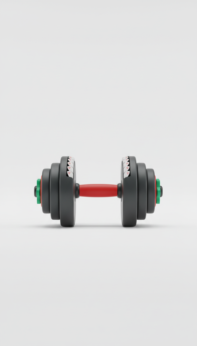 Adjustable Performance Dumbbell Steel Core